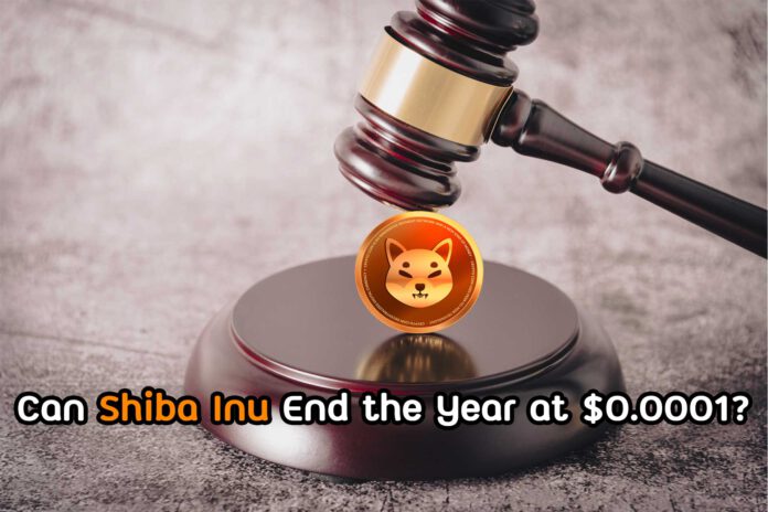 Can Shiba Inu end the Year at $0.0001?
