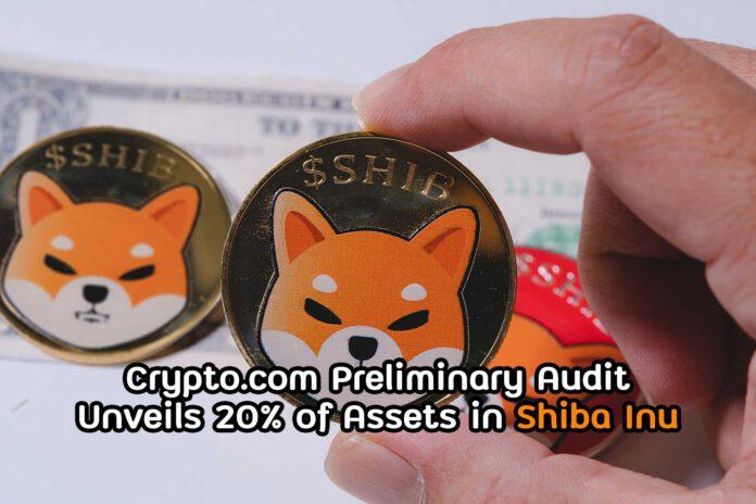 Crypto.com Preliminary Audit Unveils 20% of Assets in Shiba Inu